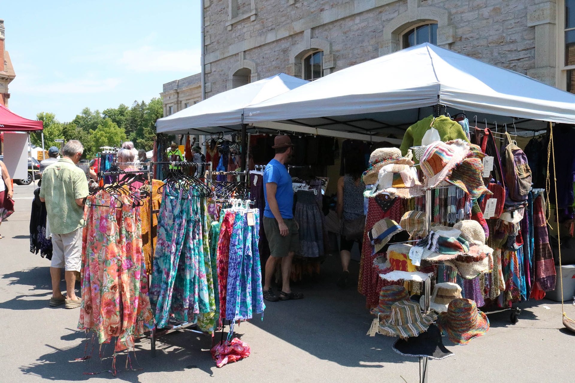 A Festival Vendor At the 2020 Stewart Park Festival. Stewart Park Festival