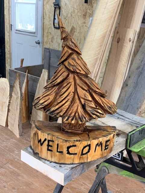 Duff's Chainsaw Carving